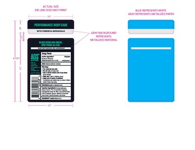 Art Of Sport Victory Antiperspirant Back Panel (Aos Victory Ap Back 1028)